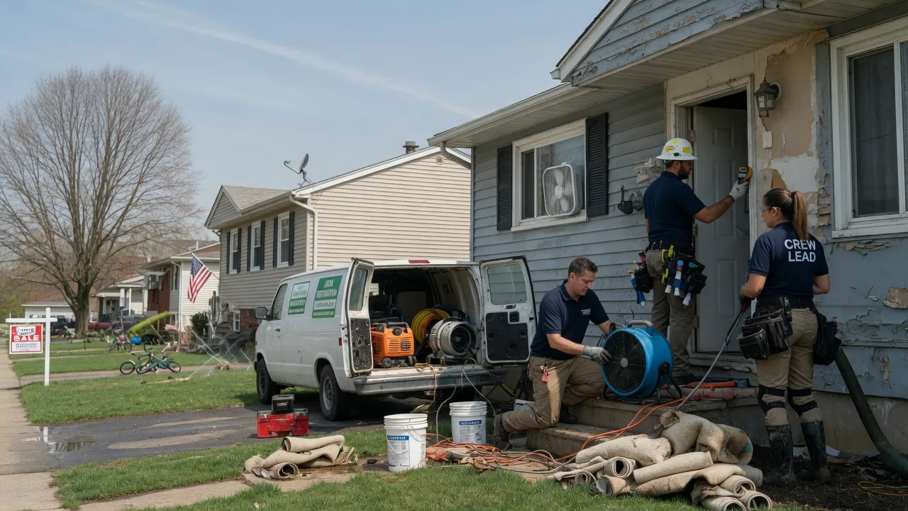 Flood Cleanup in Scipio Center, NY near me